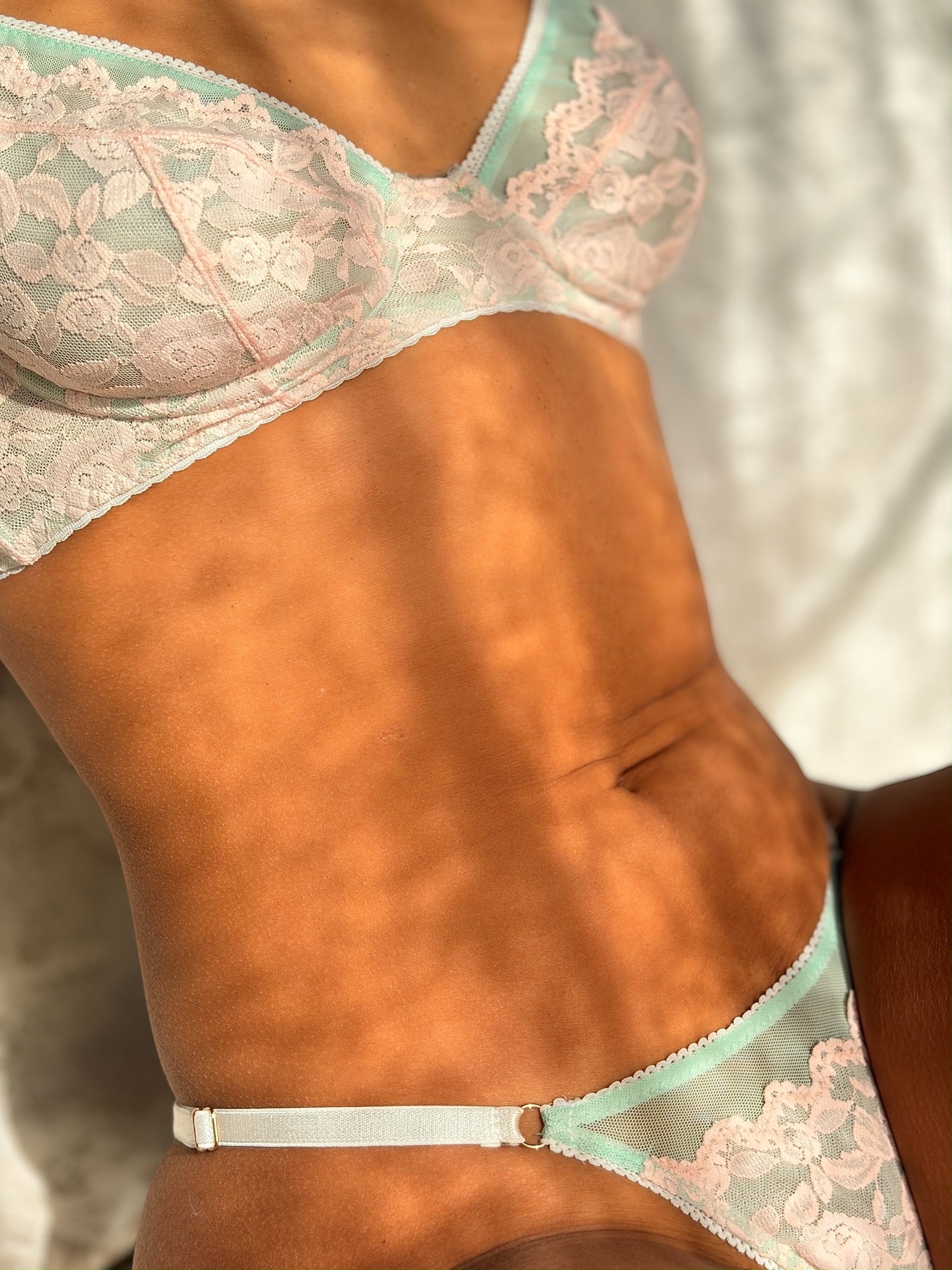 Floral Mint Set
